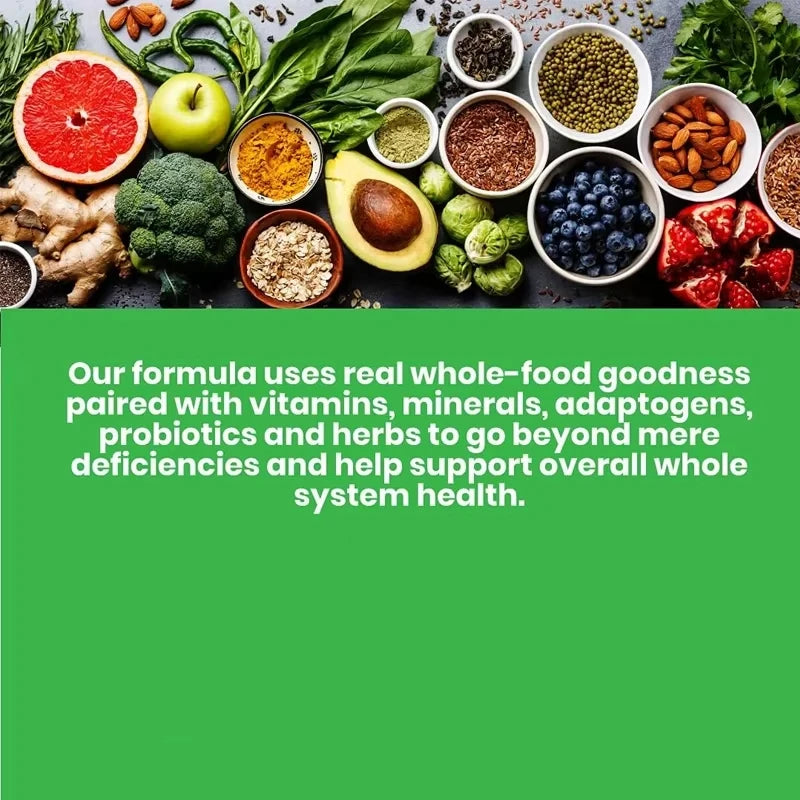 Earth’s Blend Organic Superfood Multivitamins