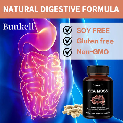 Organic Irish Moss Health Support Capsules