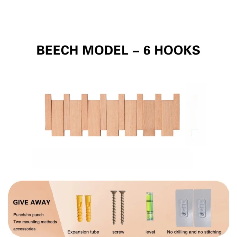 Piano Key Hook Organizer