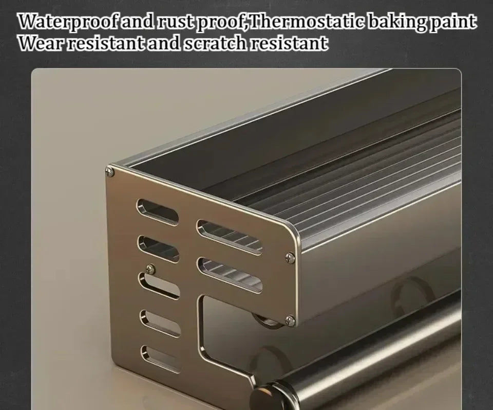 Aluminum Knife and Spice Holder