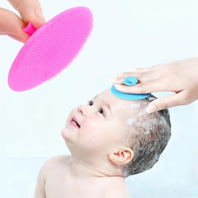 Soft Silicone Shampoo Brush for Baby