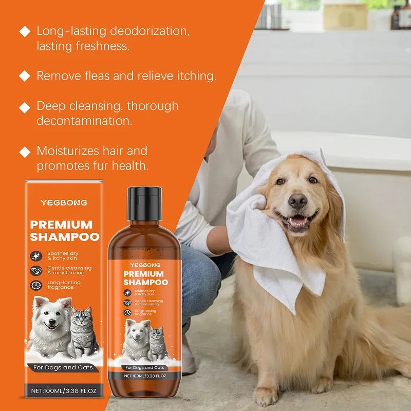 Natural Pet Flea Repellent Shampoo