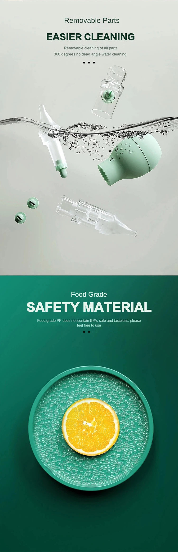 Newborn Silicone Nasal Aspirator