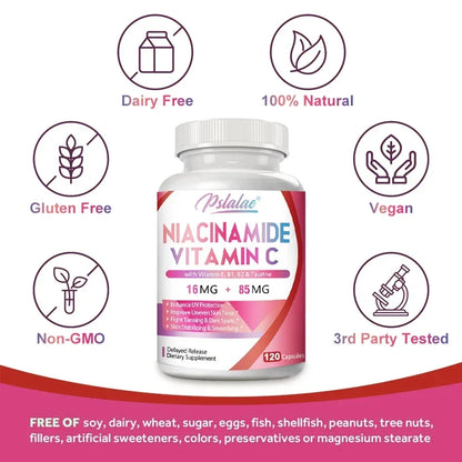 Vitamin C with Niacinamide Metabolism Support