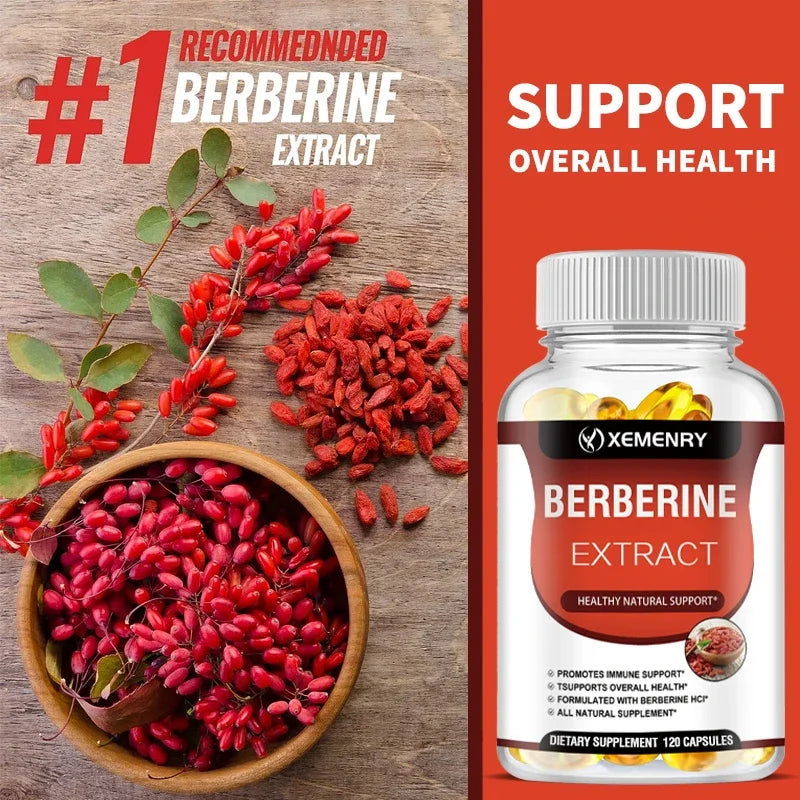 Berberine Vitamin Supplement for Glucose Support