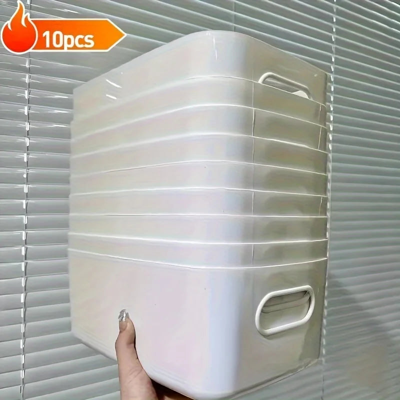 Stackable Plastic Storage Boxes