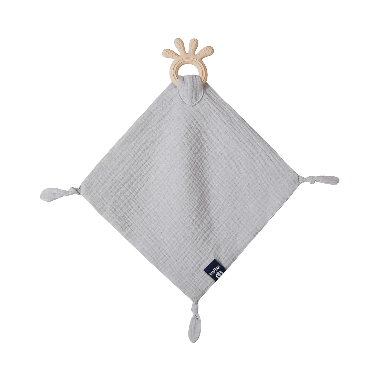 Baby Soother Towel & Muslin Cotton Bib