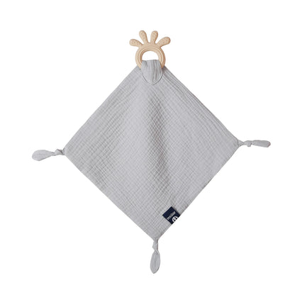 Baby Soother Towel & Muslin Cotton Bib
