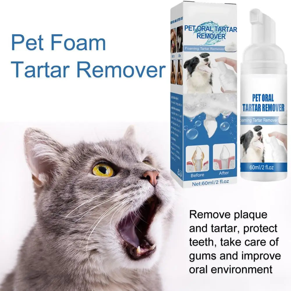Natural Pet Tartar Remover Foam