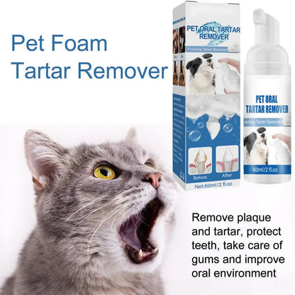 Natural Pet Tartar Remover Foam