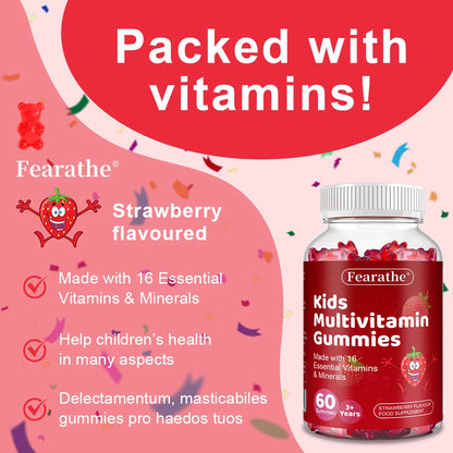 Kids Multivitamin Gummies with Vitamin C & Zinc