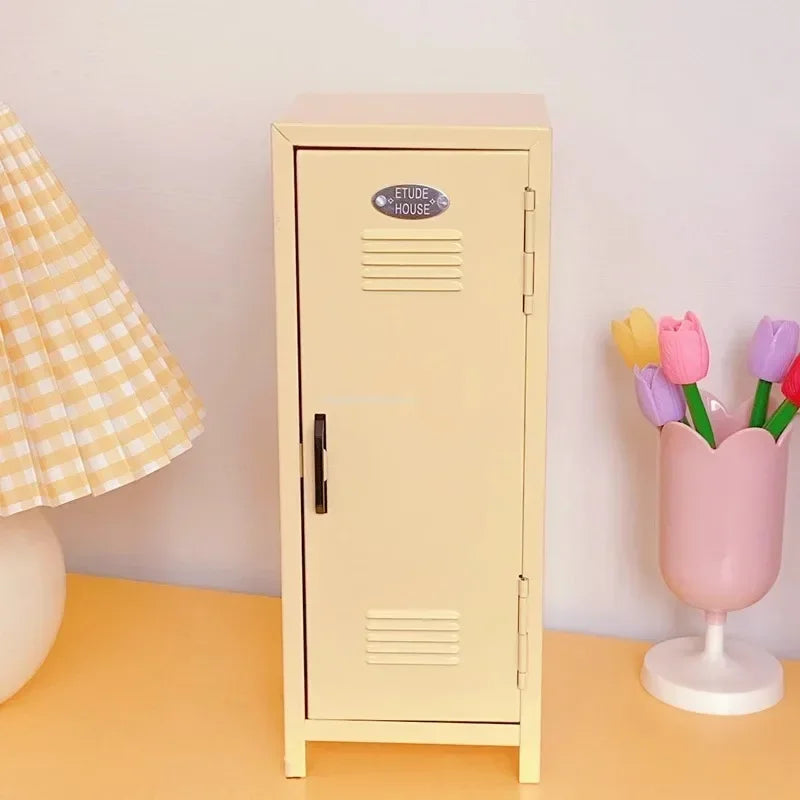 Pink Iron Cosmetic Organizer Rack