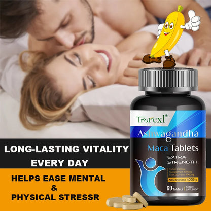 Organic Ashwagandha Maca Men’s Supplement