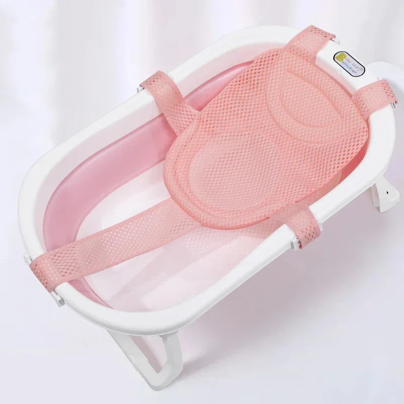 Newborn Bathtub Pillow with Anti-Slip Support