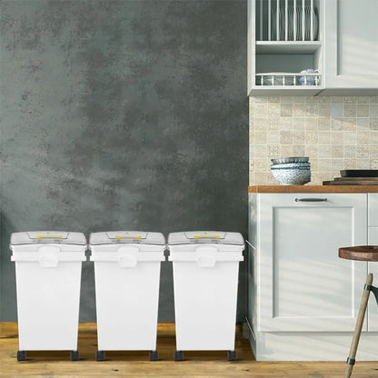 Wheeled Pantry Storage Containers