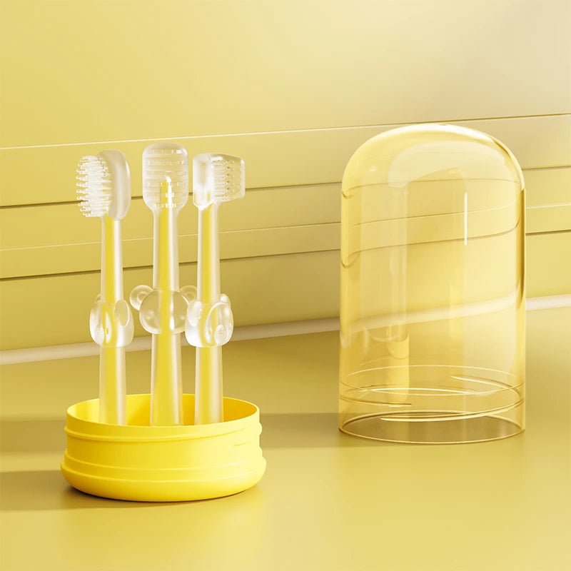 Silicone Baby Toothbrush Set