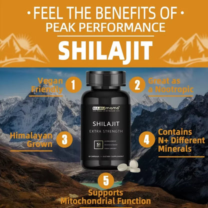 Organic Shilajit Men Energy Capsules