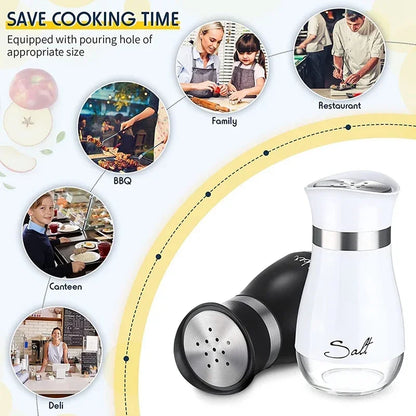 Adjustable Salt and Pepper Shaker