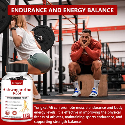 Organic Ashwagandha Herbal Energy Supplement