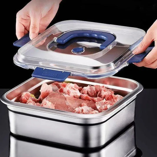 Stainless Steel Fresh Keeping Storage Box