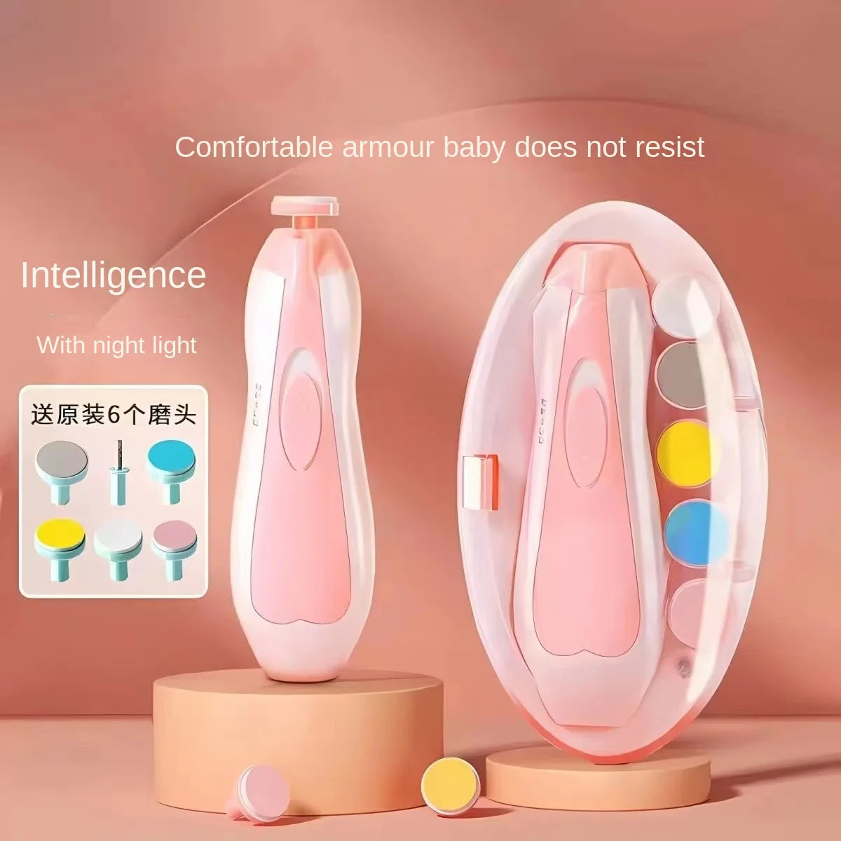 Baby Electric Nail Grinder & Clipper Set