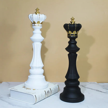 Royal Resin Chess Decor