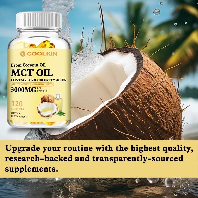Organic MCT Oil Energy Supplement