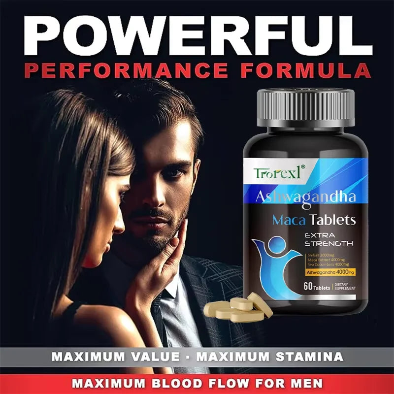 Organic Ashwagandha Maca Men’s Supplement