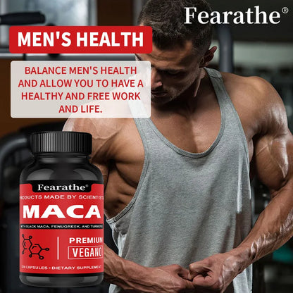 Organic Black Maca Root Energy Supplement