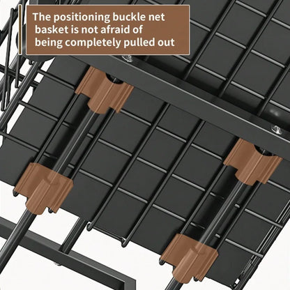 Pull-Out Under-Sink Organizer Rack