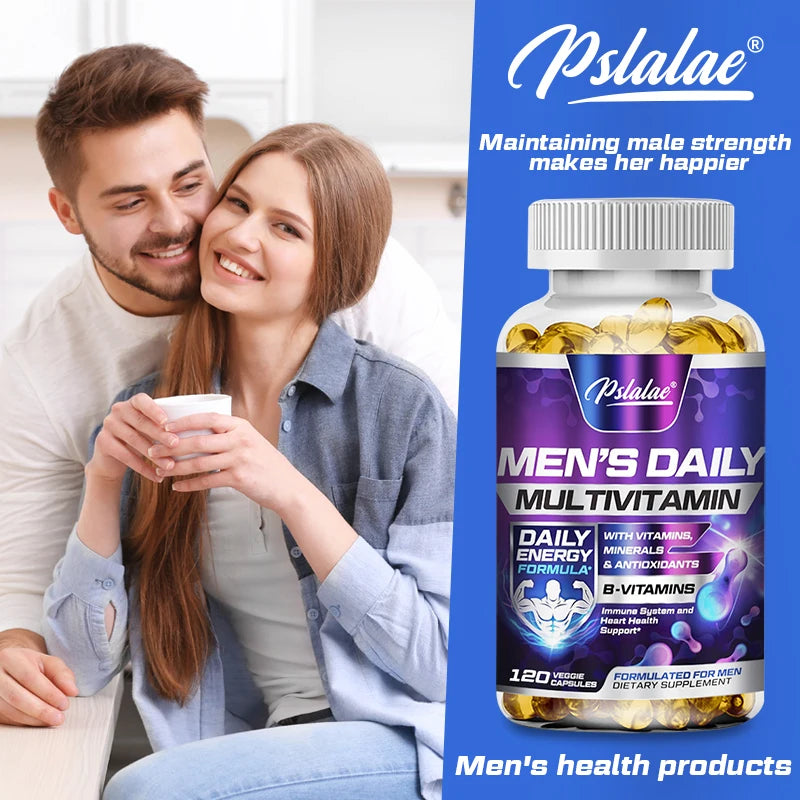 Energy and Immune Vitamin Supplement for Men