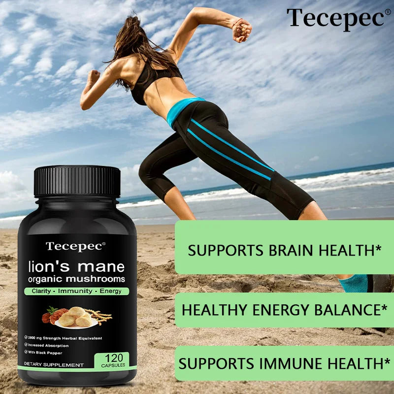 Lion’s Mane Organic Mushroom Supplement