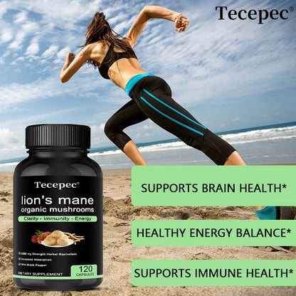 Lion’s Mane Organic Mushroom Supplement