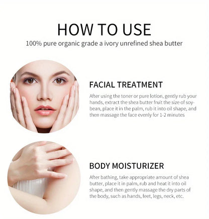 Raw Shea Butter for Soft and Smooth Skin