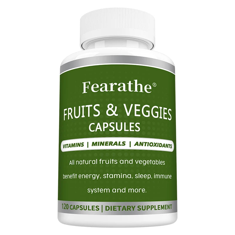 Fruit Vegetable Multivitamin Energy Capsules
