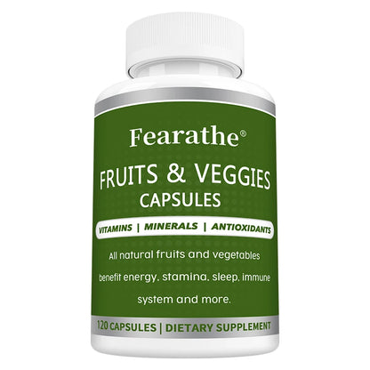 Fruit Vegetable Multivitamin Energy Capsules