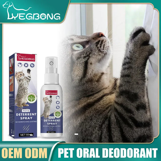 Natural Cat Scratch Deterrent Spray