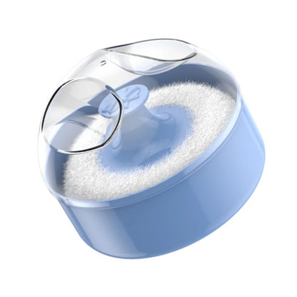 Infant Body Powder Puff with Container