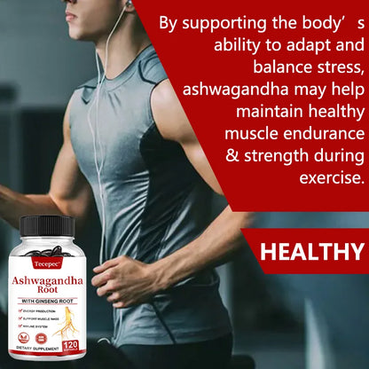 Organic Ashwagandha Herbal Energy Supplement