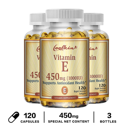 Vitamin E Capsules for Firming & Radiance