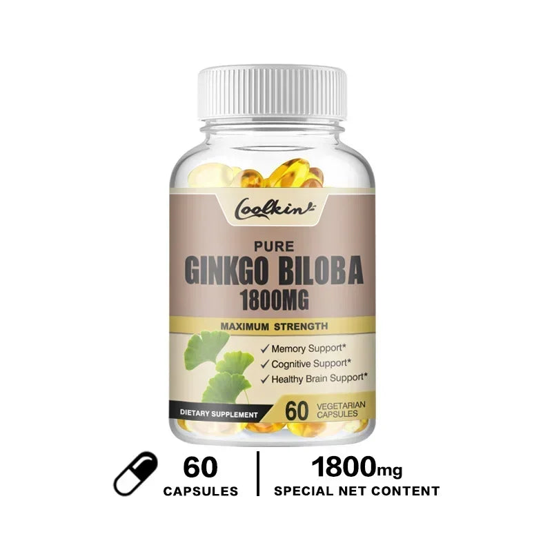 Organic Ginkgo Leaf Brain Supplement