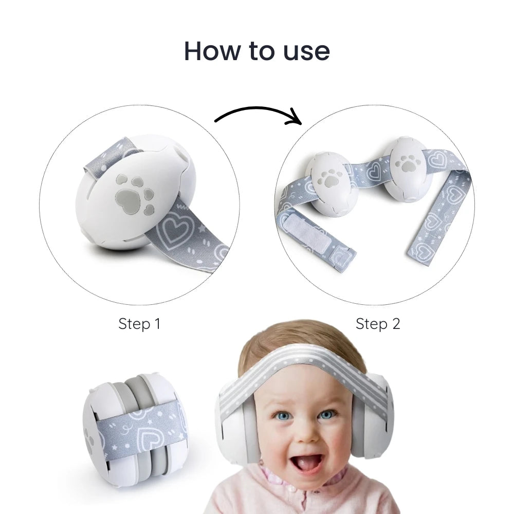 Infant Noise-Canceling Earplugs for Babies