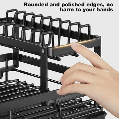 Adjustable Over Sink Dish Drying Rack