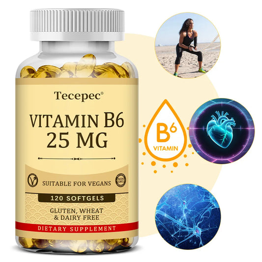 Vitamin B6 Supplement for Energy Support