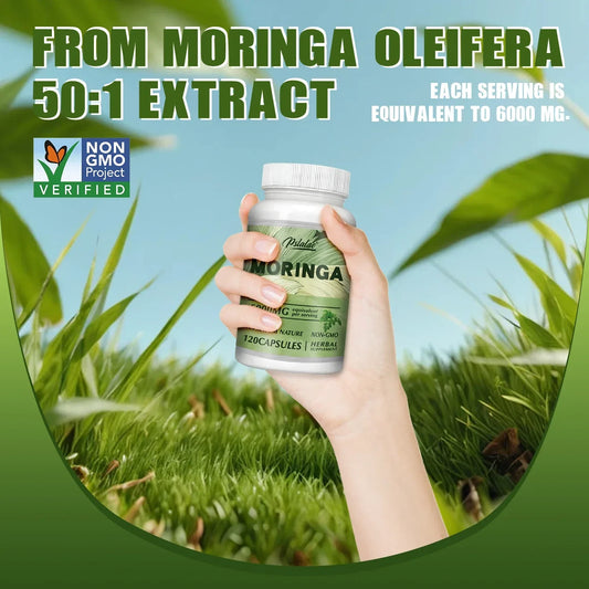 Moringa Energy Antioxidant Health Capsules