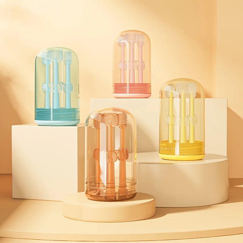 Silicone Baby Toothbrush Set