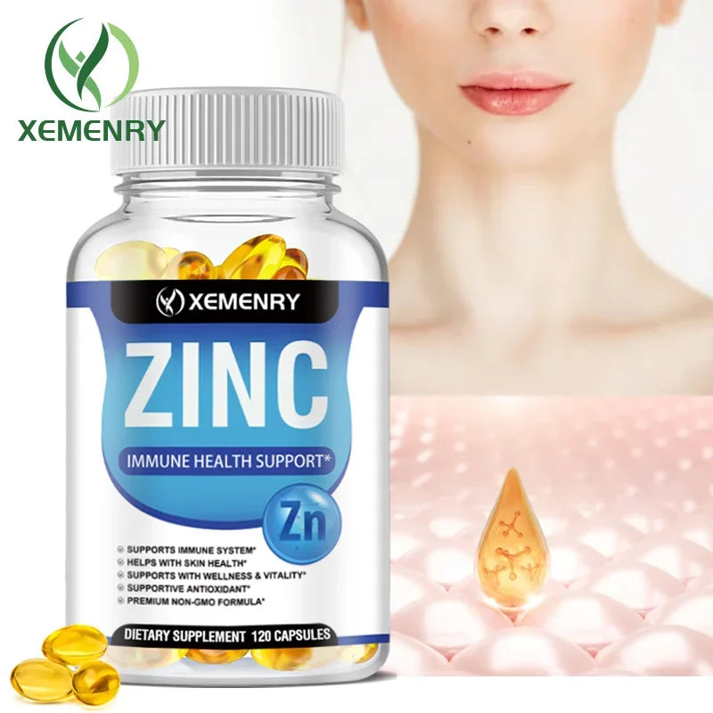 Zinc Hair Skin Immune Capsules