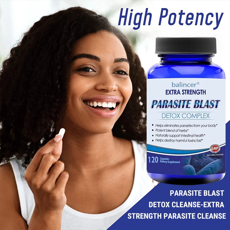 Natural Parasite Blast Detox Supplement