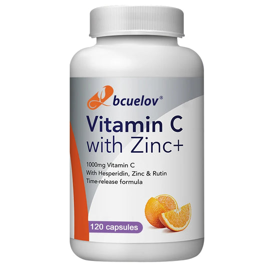 Vitamin C Zinc for Energy & Wellness