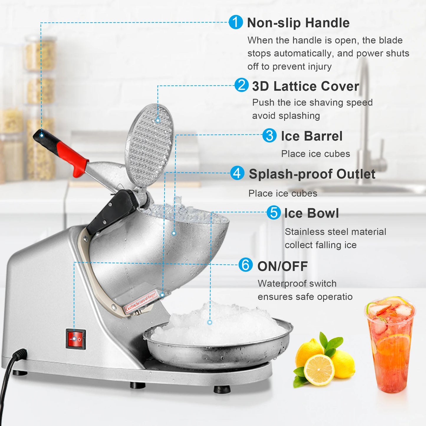 Snow Cone Shaver Maker